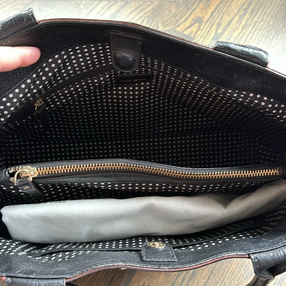 Women’s Kate Spade Black Leather Satchel Bag